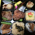 駅弁あずさ - 山里おつまみ弁当(980円)