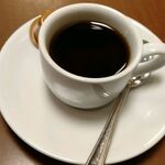 卯作 - 定食に付くコーヒー