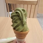 幸右衛門茶舗 - 抹茶ソフト200円