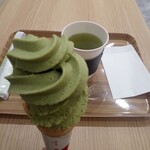 幸右衛門茶舗 - 抹茶ソフトと深蒸し茶