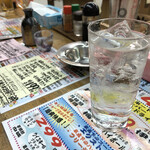 魚庭本店 - あら？芋ソも呑んだ模様です