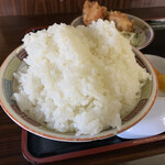 Kokubunjiumakahanten - ご飯てんこ盛り。