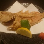 福松荘 - カサゴの唐揚げ♪頭からボリボリ♪