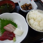 ICHIBA - お刺身定食 500円