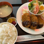 クレール - 豚ヒレカツランチ680円