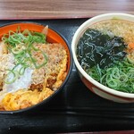 Fuku Daruma Chuubou Kankiten - カツ丼セット790円