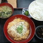 Fuku Daruma Chuubou Kankiten - カツとじ定食