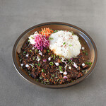 カレー&スパイス ハナコ - ★バーブ香る♪マトンキーマカレー