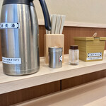 そばの神田 東一屋 - コンディメンツ。