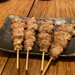 Kyouto Yama Nashi Yakitori Kanazawa - せせり(ねっく) 250円×4串