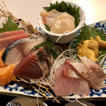 魚々十 - 特選刺身定食1150円