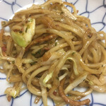 ふくい - 麺はパリパリの細麺。