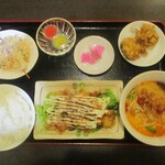 中華料理 日升 - 油淋鶏定食 980円（税込）。　　　　　　2020.04.01