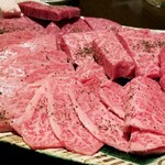 Yakiniku Taiga - 特選肉の盛り合わせ