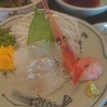 福松荘 - 刺身♪うまい！
