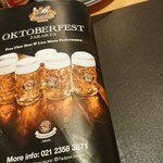 Paulaner Brauhaus  - 1910_Paulaner Brauhaus_メニュー(ビール)