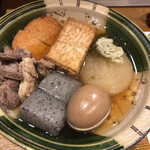 季節料理 いちい - おでん6種盛り