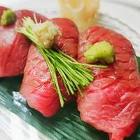 【数量限定】但馬産 田村牛A5 にぎり　2貫