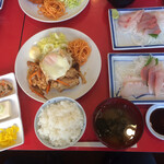 館山食堂 - 盛り盛り定食  900円税込