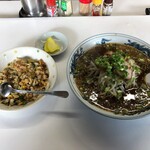 タッチャンラーメン - みそラーメン　Ａセット