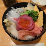 寿司 とちの木 - 春丼　\1000(20-04)