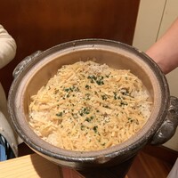 帰燕 - 筍ご飯 ふっくらと炊かれたご飯。筍がたっぷりです。