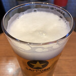 うさ担 - サッポロ黒ラベル（350円）