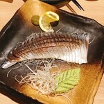 個室×日本酒バル 魚の目利き - 炙りしめ鯖