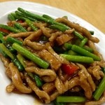 中華料理　千福 - 肉糸ニンニクの芽