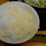 駒形どぜう - ごはん（つやつや）