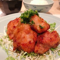 割烹 大田川 - 鶏の唐揚げ