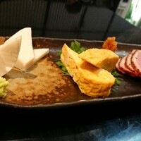 日本橋 やぶ久 - おつまみ定番三点盛り ¥1100+税