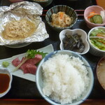 松川 - 料理写真:'20/04/02 定食（税込800円）