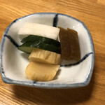鰻はし本 - お漬物