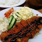 ステーキハウスポパイ - ステーキハウス ポパイ　とんかつ（600円）