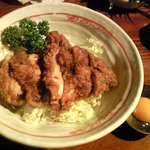 つけめん KONPEI  - 鶏タレカツ丼