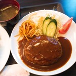 カフェレスト サクラヰ - ハンバーグ 普通