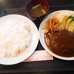 カフェレスト サクラヰ - ハンバーグランチ
