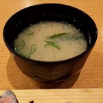 沼津魚がし鮨 - 味噌汁（2020.2）