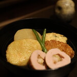 Odawara Oden Honten - おでん盛り合わせ