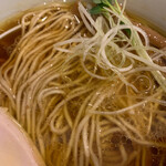 中華そば しば田 - 麺