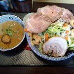 荒川らーめん魂 あしら - 味噌野菜つけ麺