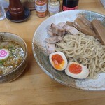 Menyafuuka - つけ麺並  熱盛  特製  1200円