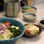 とん唐てん - 親子丼サラダ