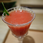 肉屋 田中 - スイカジュース