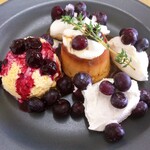 はなぶさ有機農園直営スイーツキッチン - プリンアラモード