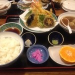 のんき - 天ぷら定食