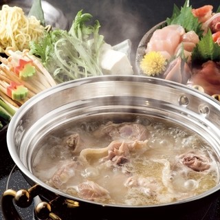 神楽とり水炊きコース 全7品 クーポン利用で飲み放題付5500円 税込 車 北新地店 くるま 北新地 焼鳥 食べログ