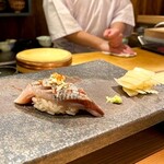 五反田鮨 SUSHI TOKYO 81 - 春鰯　ネギと一味