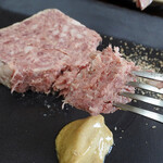Giardino - 豚頬肉と鶏白レバーのパテ・ド・カンパーニュ800円